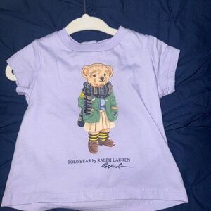 Ralph Lauren Purple Short Sleeve Tee